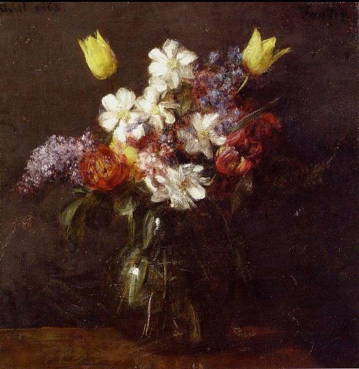 Henri Fantin-Latour Flowers III